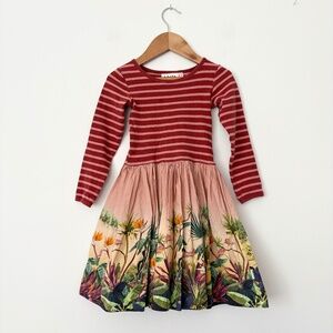 Molo stripe bird dress